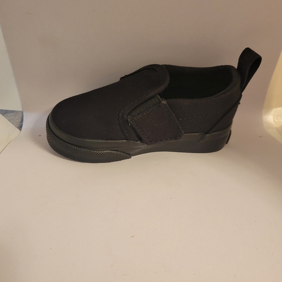 Vans Kids Slip-On Shoes Black/Black Infant/Toddler 4.5 NWT - Picture 9 of 12